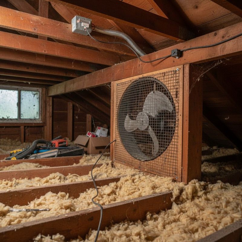 Attic Fan Replacement in Provo, UT